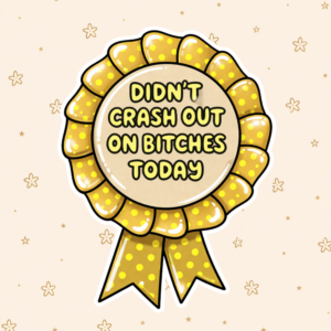 Didn't Crash Out | Sticker